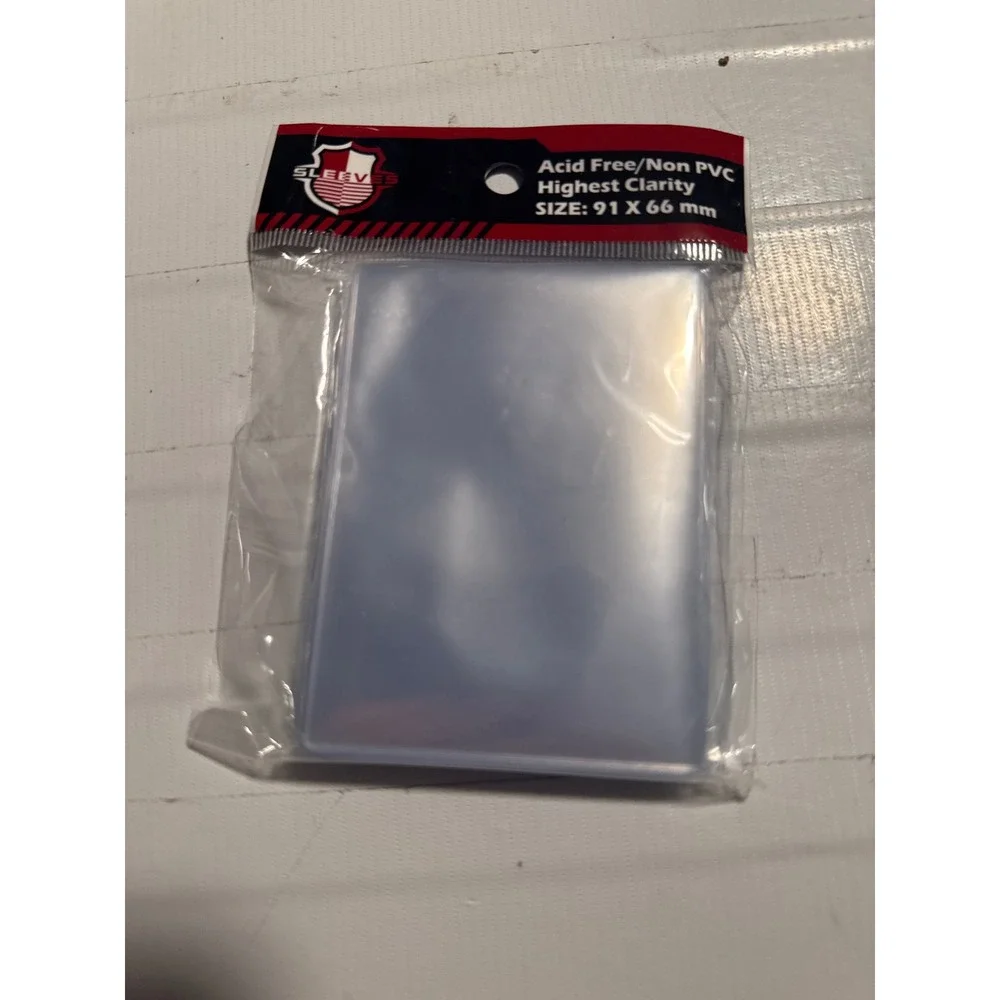 8 Bags of Sleeves Card Protectors &‎ 9-Pocket Pages Clear 91x66mm Acid Free